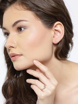 OOMPH - Womens Gold Tone Cubic Zirconia Engagement Proposal Fashion Ring (8)