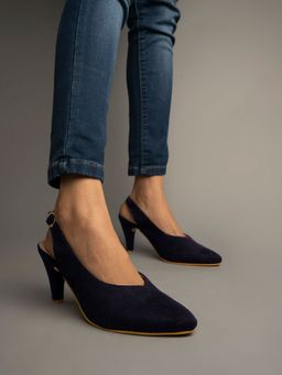 Shoetopia - Girls Suede Kitten Heels