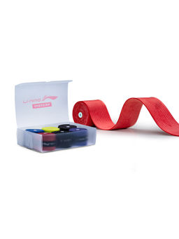 Li-Ning - GP 20 Boost Overgrip for Badminton Racket (Assorted, Pack of 6)