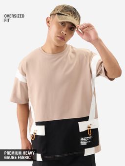 The Souled Store - Tss Originals Bison Utility Oversized T-Shirt