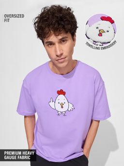 The Souled Store - Tss Originals Poker Face Oversized T-Shirt