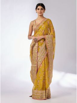 Gopi Vaid - Masoom Saree with Stitched Blouse and Petticoat