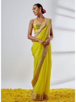 Gopi Vaid - Keya Saree with Stitched Blouse