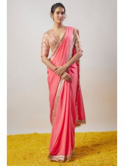 Gopi Vaid - Maya Saree with Stitched Blouse