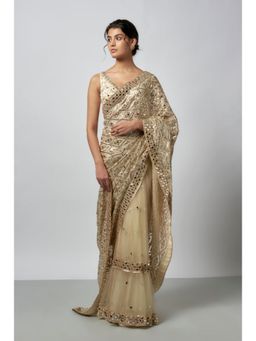 Gopi Vaid - Mirai Saree with Stitched Blouse