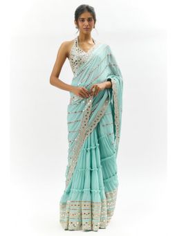 Gopi Vaid - Aradhana Saree with Stitched Blouse