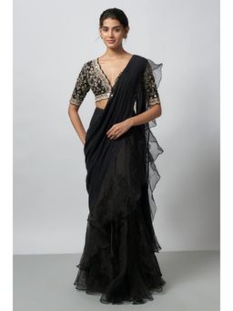 Gopi Vaid - Ganika Saree with Stitched Blouse