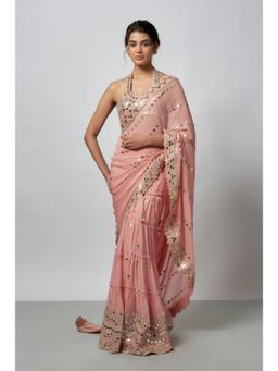 Gopi Vaid - Shama Saree with Stitched Blouse