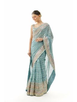 Gopi Vaid - Bela Saree with Stitched Blouse and Petticoat