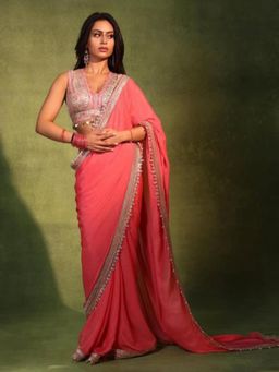 Gopi Vaid - Nysa Devgn in Samarkand Saree with Stitched Blouse