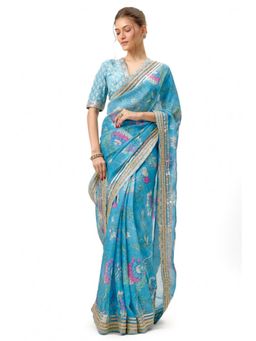 Gopi Vaid - Aavika Saree with Stitched Blouse and Petticoat