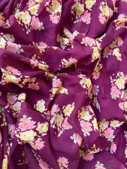 Ensembles - Gulbahar Saree With Unstitched Blouse