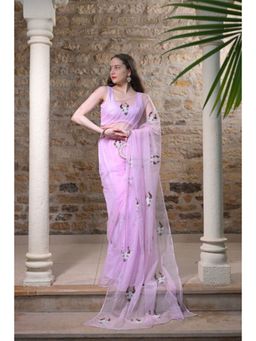Ensembles - Taurus Grounded Grace Saree with Unstitched Blouse