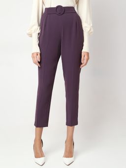 VERO MODA - Purple High Rise Trouser