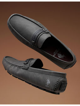 U.S. POLO ASSN. - Men Scott 3.0 Black Drivers Loafers