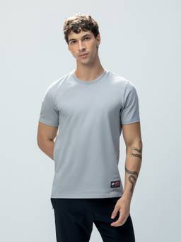 LOTTO - Men's Patch Gray T-Shirt