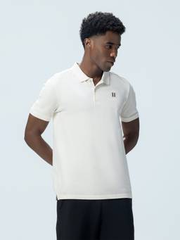 LOTTO - Men's Italian Flag White Polo T-shirt
