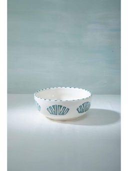 Freedom Tree - Montane Hand Painted Ceramic Straight Server Bowl