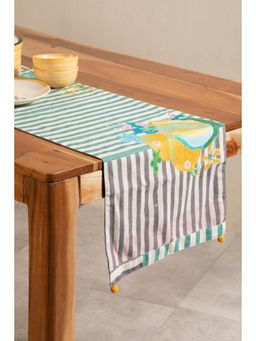 Freedom Tree - Keora Stripers Cotton Multi-Colored Table Runner