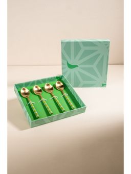 Freedom Tree - Tulukka Steel Coffee Spoon (Pack of 4)