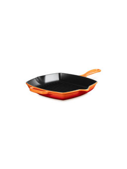 Le Creuset - Signature Square Skillet Grill 26Cm Flame