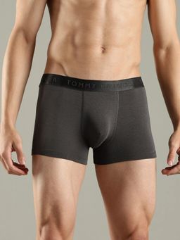 Tommy Hilfiger - Grey Solid Low Rise Trunk