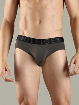 Tommy Hilfiger - Grey Solid Low Rise Brief