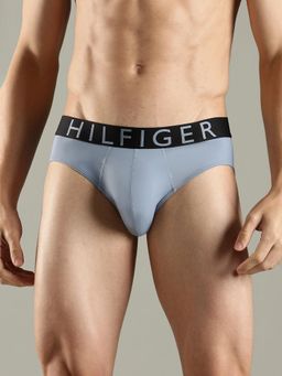 Tommy Hilfiger - Blue Solid Low Rise Brief