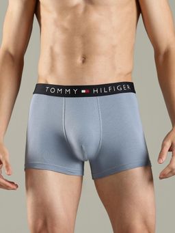 Tommy Hilfiger - Blue Solid Low Rise Trunk