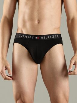 Tommy Hilfiger - Black Solid Low Rise Brief