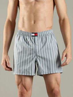 Tommy Hilfiger - Blue Stripes Mid Rise Boxer