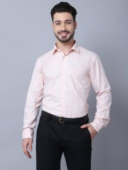 Cantabil - Men Peach Shirt