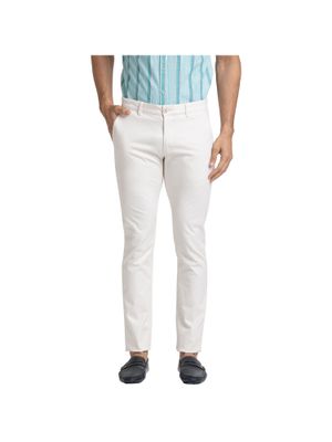 Parx Formal Trousers : Buy Parx Tapered Fit Solid Stone Trouser Online ...