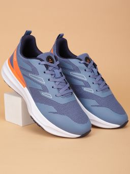 AVANT - Mens Aqua Ignite Running Shoes - Blue & Orange