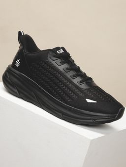 CULT - Men Raze Black Running Shoes