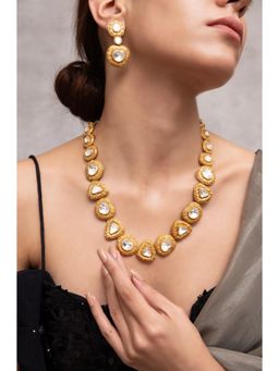 Joules By Radhika - Reyna Kundan Necklace Set