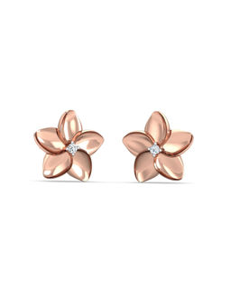 KuberBox - Ziris Stud Earrings 18K Gold