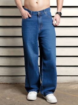 High Star - Men Relaxed Fit Mid-Rise Cotton Jeans
