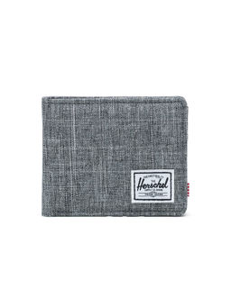 Herschel - Grey Raven Crosshatch Roy Rafid Wallet