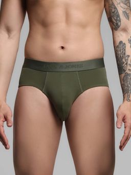 Jack & Jones - Men Supima Cotton Green Brief