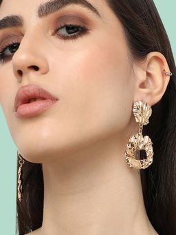 Sohi - Women Gold Plated Designer Party Drop Earring