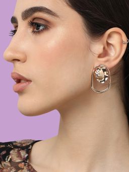 Sohi - Women Gold Plated Designer Casual Stud