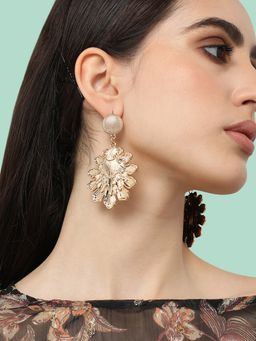 Sohi - Women Gold Plated Party Drop Earring