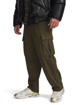 Under Armour - Olive Nylon Elastic Trackpant