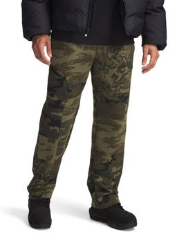 Under Armour - Green Polyester Elastic Trackpant