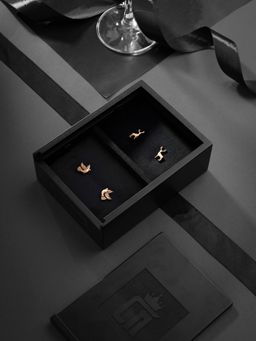Cosa Nostraa - The Daring Deer & Flying Bird Collar Tips Gift Set