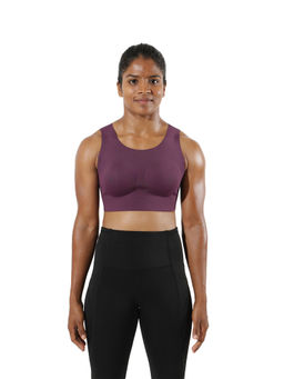 Blissclub - Power Up Sports Bra for 3D Support and 3X More Bounce Control - Purple