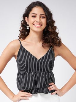 Magre - Black Stripes Top