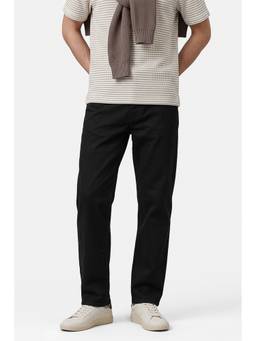 Snitch - Black Denim Straight Casual Jeans