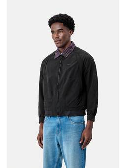 Snitch - Black Plaid Full Sleeves Regular Casual Jacket